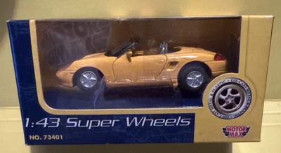 Motor Max Porsche Boxster желтый #73401 новый в оригинальной упаковке - Изображение 1 из 4