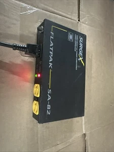 SurgeX FlatPak SA-82 Series AC Power Conditioner Surge Suppressor 120V 8A Tested - Picture 1 of 2