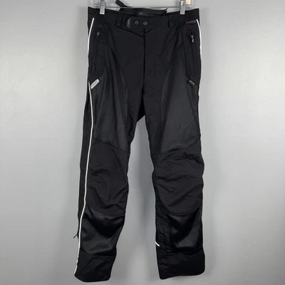 Pantalones deportivos Olympia Moto para mujer talla 10 Cordura moto negros *LEER Foto 1 de 4