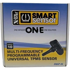 Xtra-Seal 17-43041 Programmable Multi-Frequency TPMS Snap in Sensor Pack of 10 - Picture 1 of 3