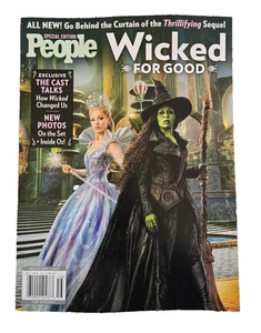 Wicked For Good People Magazine! Nov 2025, Wizard of Oz, Grande Erivo Collectors - Bild 1 von 4