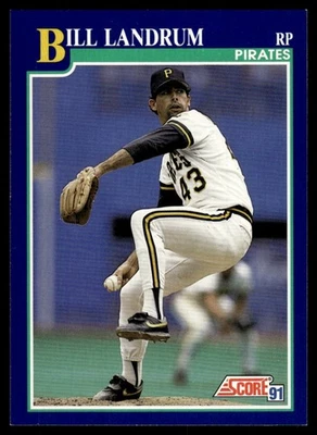 1991 Score #98 Bill Landrum - Image 1 of 2