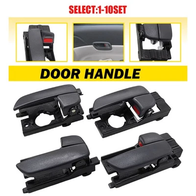 Manijas interiores de puerta interior conductor pasajero para Hyundai Accent 2006-2011 4-40x Foto 1 de 4