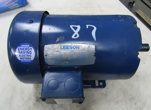💥NEU Leeson 3/4 PS Wechselstrommotor F143T FR 1140 U/min 208/230 VAC 1.15 SF 121009.00 - Bild 1 von 10