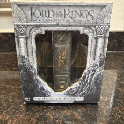 Lord Of The Rings Box DVD Gift Set The Fellowship of the Ring Sealed NIB - Image 1 of 4