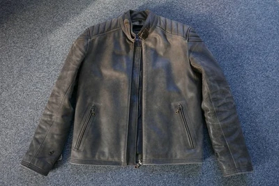 Lederjacke / Motorradlederjacke Retro Gr. 48 - Bild 1 von 4