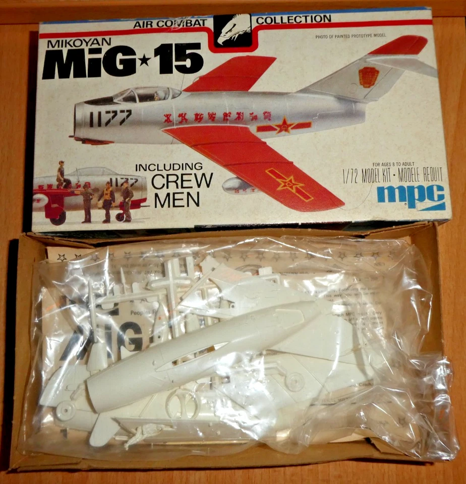 MPC Escala 1/72 Mikoyan MiG-15 Modelo Avión Kit Nº 2-2102 Nuevo En Caja Abierta Foto 1 de 1