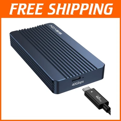 ACASIS 40Gbps NVMe SSD Enclosure with Cooling Fan - Image 1 of 4