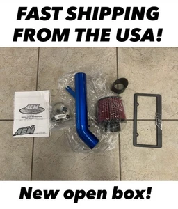 AEM 22-417B Blue Short Ram Intake System New Open Box *FAST SHIP* - Picture 1 of 11