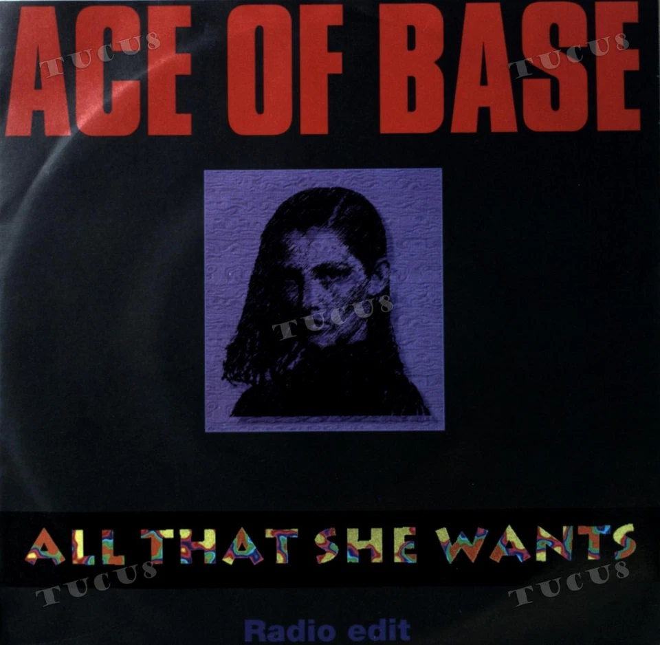 Ace Of Base - All That She Wants 7" (VG+/VG+) '* - Image 1 of 1