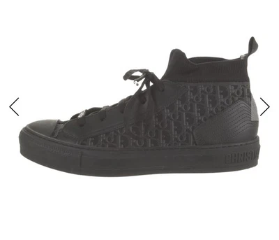 $1200 Christian Dior Walk'N'Dior High Top  Sneakers 11/41 - Image 1 of 4