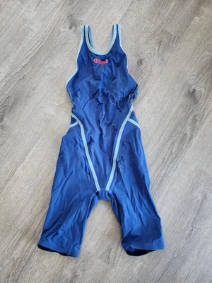 Traje técnico ARENA Powerskin Carbon Core FX espalda abierta para mujer, talla 22, usado Foto 1 de 4