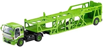 Tomica Limited Vintage Neo LV-N225a Isuzu 810EX Car Transporter Green Model Car - Image 1 of 4
