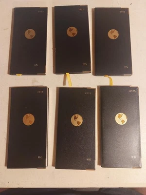 Lote de 6 libros de citas de bolsillo American Express TOTALMENTE NUEVOS Foto 1 de 3