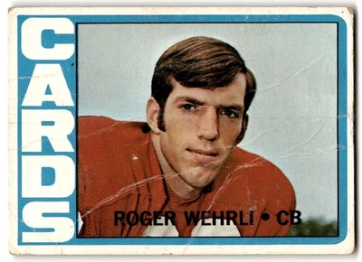 Roger Wehrli 1972 Topps #59 St. Louis Cardinals - Image 1 of 2