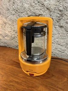 Cafetière orange vintage années 70 Space Age KRUPS Typ265 - Imagen 1 de 10