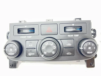 2009-2012 14 KIA SEDONA A/C HEATER TEMP CLIMATE CONTROL 97250-4DXXX 3KNOB OEM - Image 1 of 4