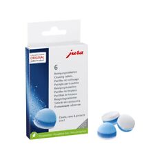 ORIGINAL JURA 3-Phasen Reinigungs Tabletten 24225, 6 Stück