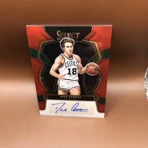 2022-23 Select Dave Cowens Signatures Red Prizm Autograph Auto #25/99 Celtics - Picture 1 of 2