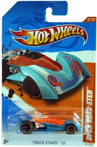 2012 Hot Wheels #67 Track Stars Open Road-Ster - Picture 1 of 1