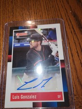 2022 Panini Donruss Retro 1988 Signatures Holo Luis Gonzalez #R88S-LU Auto