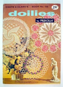 VINTAGE BOOK, DOILIES BY PRISCILLA, No. 122 - Imagen 1 de 4