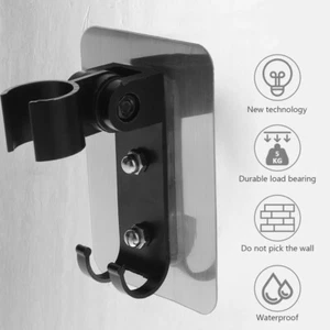 Shower Bracket Base Adjustable Holders Showerhead for Handheld Sprayer - Picture 1 of 12