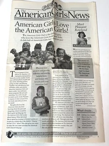 Vintage The American Girls News Official Newspaper Premier Issue 1997 - Picture 1 of 4