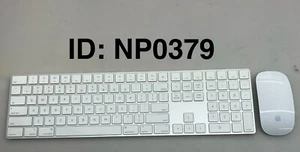 Apple A1843 Magic Wireless Bluetooth Keyboard and A1657 Magic Mouse 2 Combo *QTY - Picture 1 of 4