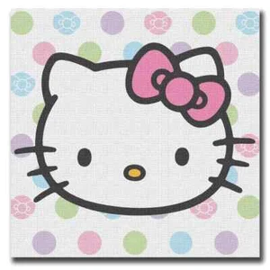 Sanrio Hello Kitty 12x12 Leinwandbild - Bild 1 von 1