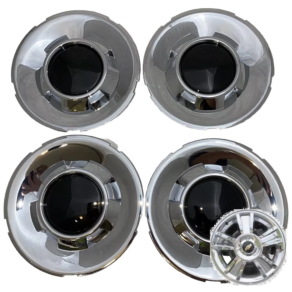 Tapas centrales Chevy Silverado Tahoe Suburban Avalanche (4) 2009-2014 *NUEVO* 9597347 Foto 1 de 4