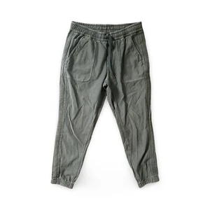 Athleta Farallon Hose Damen 2 Petite Jogger Comfort Stretch Tapered Lounge grau - Bild 1 von 8