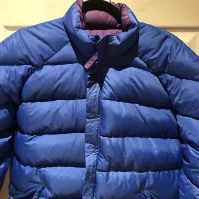 Vintage Orvis Down Puffer Jacket Women's S Small Outdoor Blue VTG - Image 1 of 4