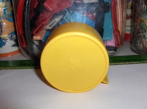 Vintage Aladdin Yellow Replacement.Lunchbox Thermos Cup-With Lantern-113-DECENT - Picture 1 of 7