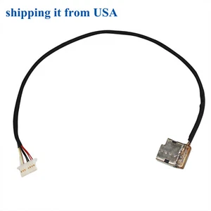 DC IN Power Jack HP Pavilion 17-G 17-G121WM P/N 799750-T23 Grade A US-JI - Picture 1 of 6