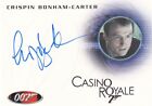 James Bond Autograph Card A132 Crispin Bonham-Carter As Hot Room Doctor