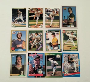 Lote Atletismo Medias Blancas 1987 Topps Gene Nelson 273 1988 Donruss 1331989 Bowman - Imagen 1 de 12