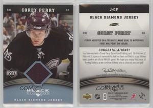 2006-07 Upper Deck Black Diamond Jersey Corey Perry #J-CP
