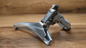 1980s front derailleur Suntour 28.6 mm bottom pull VIA Japan Maeda Ind - Picture 1 of 12