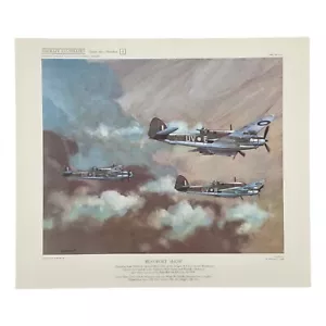 Beaufort Show Ray Honisett Vintage Print Aircraft WW2 Artwork War Series 1 VGC - Picture 1 of 65