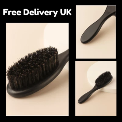 BRANDED Best 1pc Black Plastic Handle Hair Sweeping Brush For Hairstyling, Grooming UK