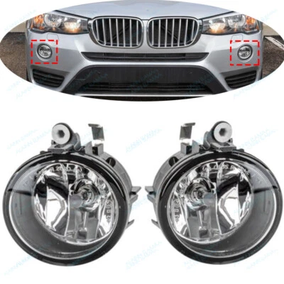 Luz antiniebla parachoques delantero L&R para BMW X1 F48/X3 F25/X4 F26/X5 F15/X6 F16 2012-2019 Foto 1 de 4