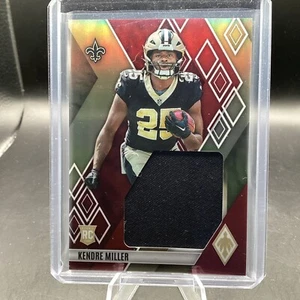 2023 Panini Phoenix - Rookie Jumbo Memorabilia Red #RJM-KM Kendre Miller /125 - Picture 1 of 6