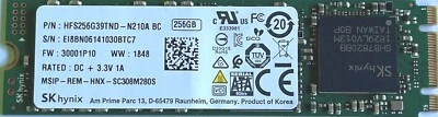 128GB 256GB  SK Hynix m.2 2280 Internal 6Gb/s SSD Drive - Image 1 of 2