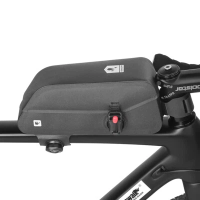 Bolsa de tubo superior para bicicleta Rhinowalk carcasa dura marco frontal bolsa soporte grande para teléfono Foto 1 de 4