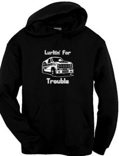 Sudadera con Capucha Lurkin for Trouble Divertida Al Acecho Fiesta Van Creeper Foto 1 de 1