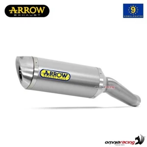 Terminale scarico Arrow Thunder omologato per Honda CB600F Hornet 2007-2013 - Picture 1 of 8