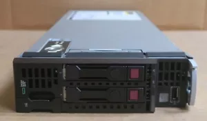 HP ProLiant BL460c GEN10 CTO Blade Server 2x Scalable CPU 16-DIMM P204i-b 560FLB - Picture 1 of 4