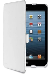 Custodia in Ecopelle per iPad mini Bianca Cellularline Nuovo  - Foto 1 di 1