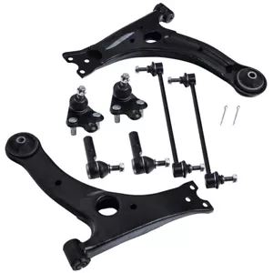 8x Front Lower Control Arm Tie Rod End For 2003-2008 Toyota Matrix Pontiac Vibe - Picture 1 of 9